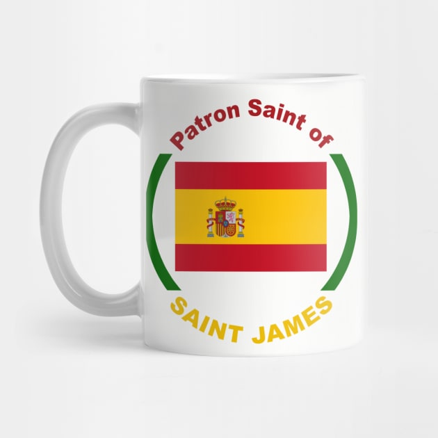 PATRON SAINT OF SPAIN by CITY PATRON SAINTS